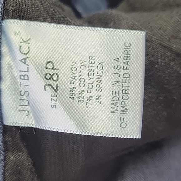 Stitch Fix Just Black Skinny Stretch Jeans SZ 28P - Picture 10 of 16